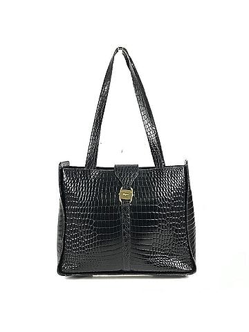 Salvatore Ferragamo Salvatore Ferragamo logo bag, shoulder tote embossed leather, black, for men and women. (view 1)
