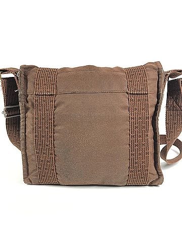 Hermès HERMES Hermes Herline Bassas PM Bag, Crossbody Messenger Shoulder Canvas, Men's, Women's, Brown (view 2)