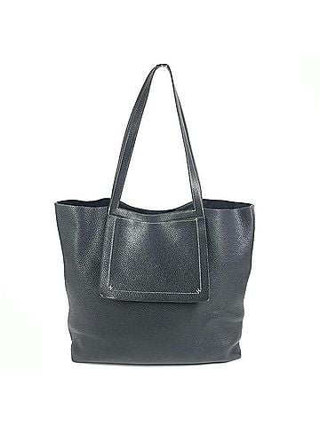 Hermès HERMES Stitch Cabasellier 46 Tote Bag Shoulder Leather Men's Women's Black (view 1)