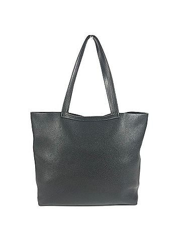 Hermès HERMES Stitch Cabasellier 46 Tote Bag Shoulder Leather Men's Women's Black (view 2)
