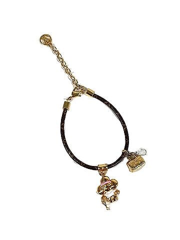 Louis Vuitton LOUIS VUITTON M8293Z Monogram Vivienne Tennis Accessory Bangle Bracelet Canvas Women's Brown (view 1)