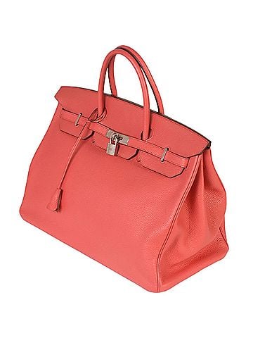 Hermès HERMES Birkin 40 Bougainvillea Taurillon Clemence ?N engraved handbag (view 2)