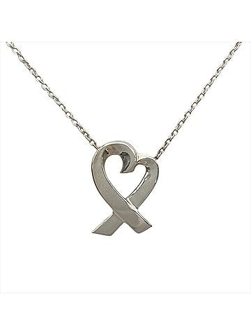 Tiffany & Co. Tiffany &amp; Co. Loving Heart Necklace, SV925, 2.9g, Silver (view 1)