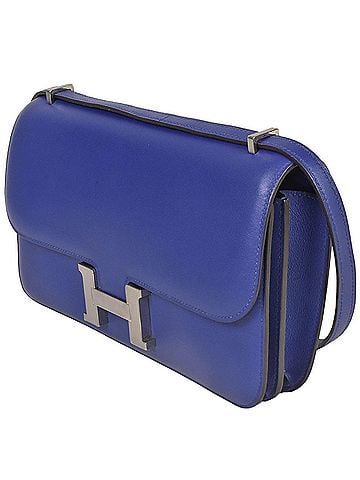 Hermès HERMES Constance 3 Elan Blue Electric Vaux Swift ?P stamp (manufactured in 2012) Shoulder bag (view 2)