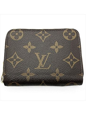 Louis Vuitton Louis Vuitton Zippy Coin Purse Case Monogram Canvas M60067 SN3162 (view 1)