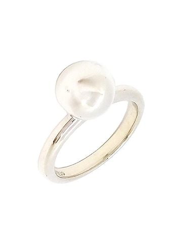 Tiffany & Co. Tiffany &amp; Co. Hardware Ball Ring, SV925, 2.8g, Women's (view 1)