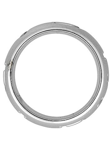 Bvlgari BVLGARI Monologo Ring #51 18KWG 12.1g White Gold (view 2)