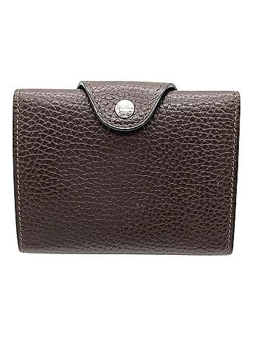 Hermès Hermes Hermès Iliad Galop de Compact Wallet, Bi-fold Vache, B Stamp, Brown, Unisex (view 2)