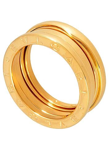 Bvlgari BVLGARI B.zero1 3-Band Ring, #54, 18KYG Yellow Gold, 8.9g (view 1)