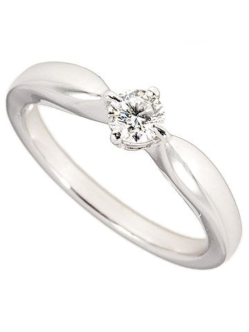 Bvlgari Bvlgari Dedicata a Venezia Ring with 0.18ct Diamond, Approximately 4.3g, Platinum, Pt950, E VVS1 VG, Women's (view 1)