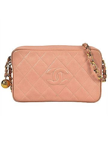 Chanel CHANEL Matelasse Chain Shoulder Bag Caviar Skin Pink Coco Mark (view 1)
