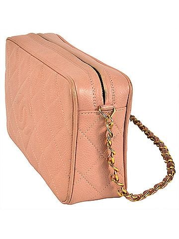 Chanel CHANEL Matelasse Chain Shoulder Bag Caviar Skin Pink Coco Mark (view 2)