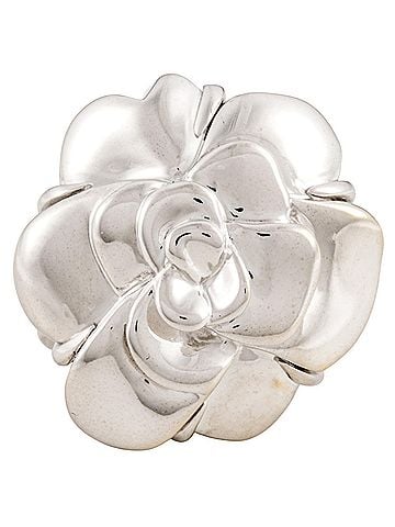 Chanel CHANEL Camellia Ring, 18K White Gold (18.4g) (view 2)