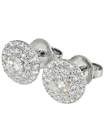 Tiffany & Co. Tiffany &amp; Co. Soleste Diamond Earrings in Platinum (Pt950) 2.8g for Women (view 2)