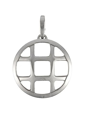 Cartier Cartier Pasha Grid Charm Pendant Top, 18K White Gold, 19.7g (view 1)