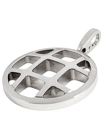 Cartier Cartier Pasha Grid Charm Pendant Top, 18K White Gold, 19.7g (view 2)