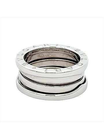 Bvlgari Bvlgari Bulgari B.zero1 3-band ring, size #49, 18KWG, 8.0g, white gold. (view 2)