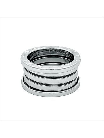 Bvlgari Bvlgari Bulgari B.zero1 4-band ring, size #51, 18KWG, 9.8g, white gold, women's. (view 2)