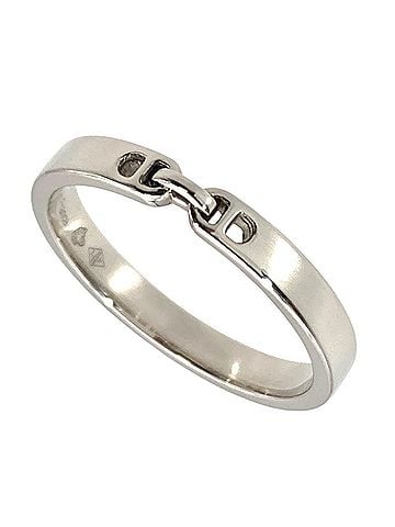 Hermès Hermes Everchaine d'Ancre PM Ring, Platinum 950, 3.2g, Women's. (view 1)