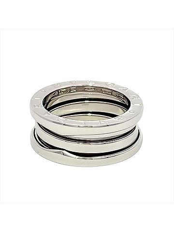 Bvlgari Bvlgari Bulgari B.zero1 3-band ring, size #49, 18KWG, 8.0g, white gold. (view 2)