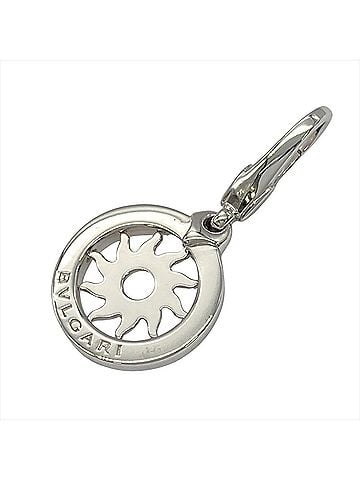 Bvlgari Bulgari BVLGARI Tondo Sun Pendant Top 18KWG 3.9g White Gold Women's (view 2)