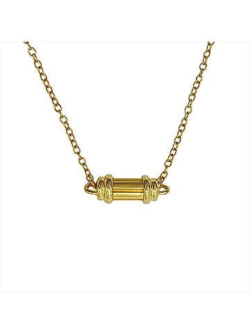 Tiffany & Co. Tiffany &amp; Co. Cylinder Bottle Necklace, 18K Yellow Gold, 4.8g, Women's (view 1)