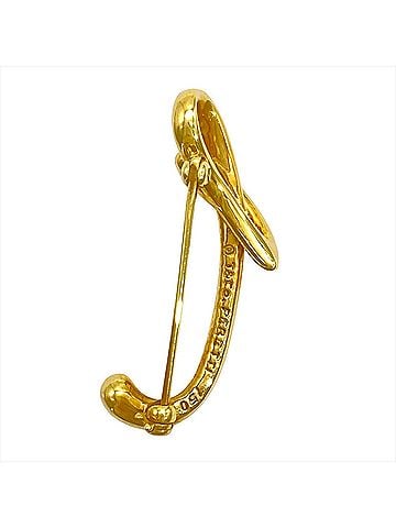 Tiffany & Co. Tiffany &amp; Co. Letter T Brooch, 18K Yellow Gold, 5.9g, Men's (view 2)