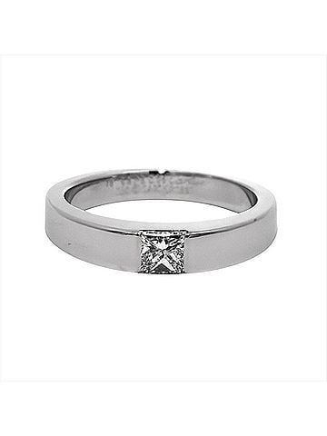 Cartier Cartier Tank Ring, Diamond 0.25ct, 18K White Gold, 5.0g, Women's Ring (view 1)