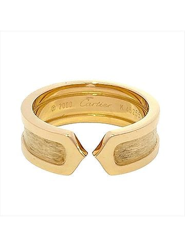 Cartier Cartier C2 Ring, Size #50, 18K Yellow Gold, 7.4g, Men's/Women's. (view 2)