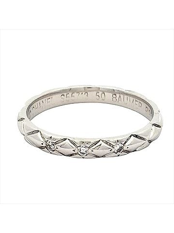 Chanel Chanel Coco Crush 3-Diamond Ring, Size #50, Platinum 950, 2.9g, Women's Ring (view 2)