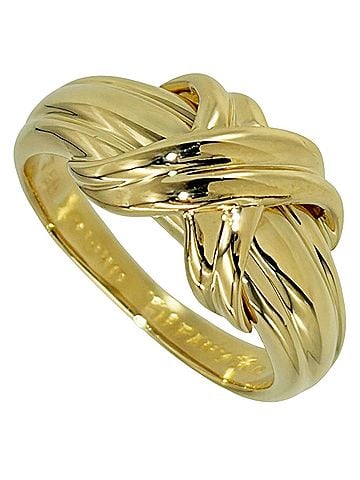 Tiffany & Co. Tiffany &amp; Co. Signature Ring, approximately 18K Yellow Gold (6.1g), for women. (view 1)
