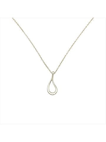 Tiffany & Co. Tiffany &amp; Co. Teardrop Necklace, SV925, 1.8g, Silver, Elsa Peretti Open (view 1)