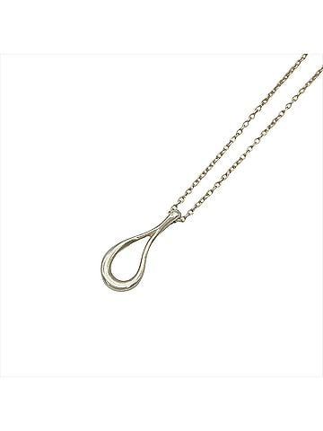 Tiffany & Co. Tiffany &amp; Co. Teardrop Necklace, SV925, 1.8g, Silver, Elsa Peretti Open (view 2)
