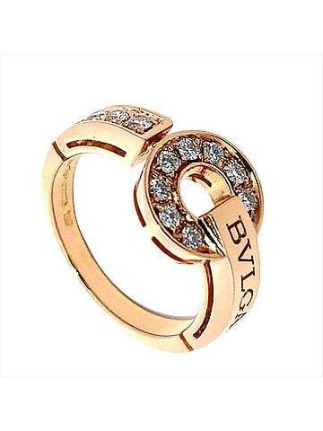 Bvlgari Bvlgari Bulgari Ring, Diamond Approx. 18K Pink Gold, 5.0g (view 1)