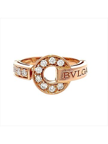 Bvlgari Bvlgari Bulgari Ring, Diamond Approx. 18K Pink Gold, 5.0g (view 2)