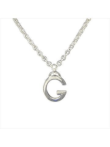 Gucci Gucci G-motif necklace, SV925, 19.4g, silver, for men and women. (view 1)