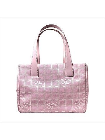Chanel Chanel New Travel Line PM Tote Bag, Nylon, Pink, Serial Number 8 (view 1)