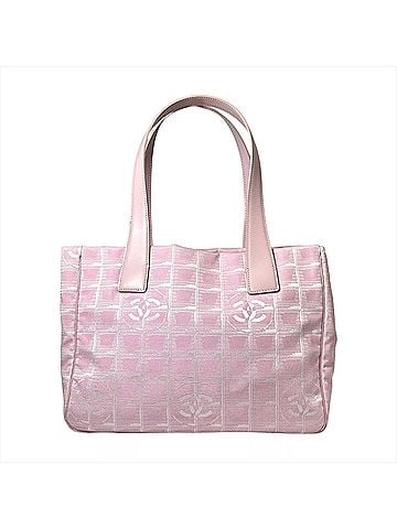 Chanel Chanel New Travel Line PM Tote Bag, Nylon, Pink, Serial Number 8 (view 2)
