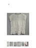 Sundance White Short Sleeve Blouse Size M - photo 3