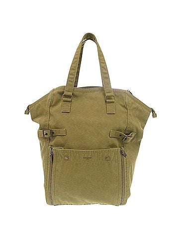 Yves Saint Laurent Yves Saint Laurent Saint Laurent Paris Downtown 757970 Canvas Khaki Tote Bag 0312 SAINT LAURENT PARIS (view 1)