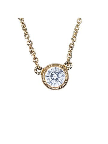 Tiffany & Co. Tiffany &amp; Co. By the Yard Necklace, 5.6mm setting, 750YG (18K Yellow Gold), Diamond Jewelry, 0063 TIFFANY&amp;Co. (view 1)