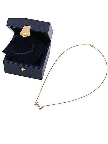 Louis Vuitton Louis Vuitton LV Vault Upside Down 750PG Necklace 18KPG Pink Gold Q93868 1351 LOUIS VUITTON Jewelry (view 2)