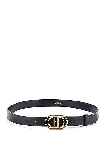 Christian Dior 30 Montaigne Cut-Out Belt Leather Thin (view 2)
