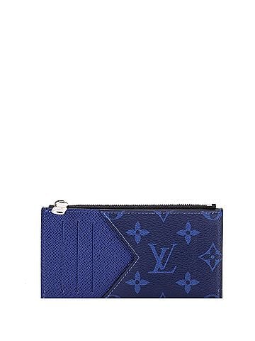 Louis Vuitton Coin Card Holder Monogram Taigarama (view 1)