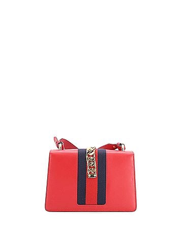 Gucci Sylvie Shoulder Bag Leather Small (view 2)