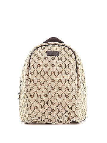 Gucci Zip Around Travel Backpack GG Canvas (view 1)