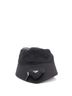 Prada 100% Nylon Black Multifunctional Bucket Hat Re-Nylon One size - photo 1