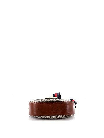 Gucci Padlock Saddle Shoulder Bag GG Coated Canvas and Leather Medium (view 2)