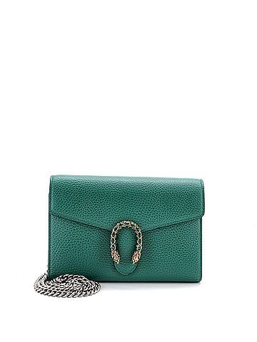 Gucci Dionysus Chain Wallet Leather with Embellished Detail Small (view 1)