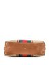 Gucci 100% Canvas Plain Brown Rania Convertible Top Handle Bag Web GG Canvas Medium One size - photo 2